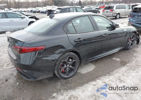 2021 Alfa Romeo Giulia Quadrifoglio Rwd from USA, damaged, VIN ZARFAMEV0M7648976